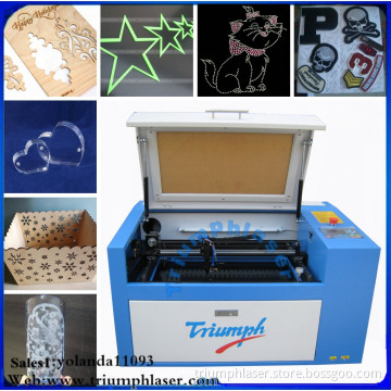 Glass Bottle Mini Laser Engraving /Cutting Machine CO2 Laser Equipment for Stamp Carving (5030)